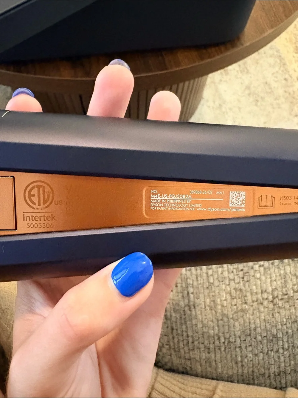 Dyson straightener deep